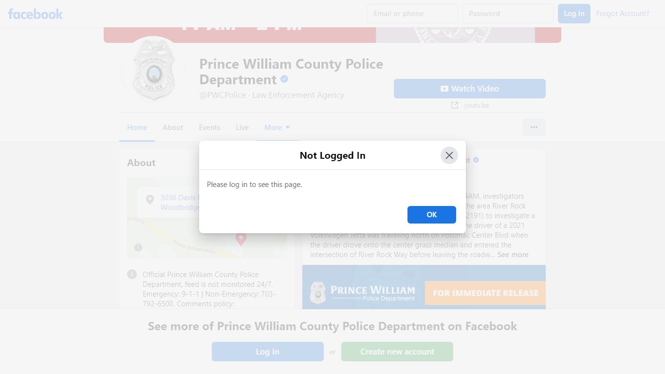 Prince William County Police Department - Home